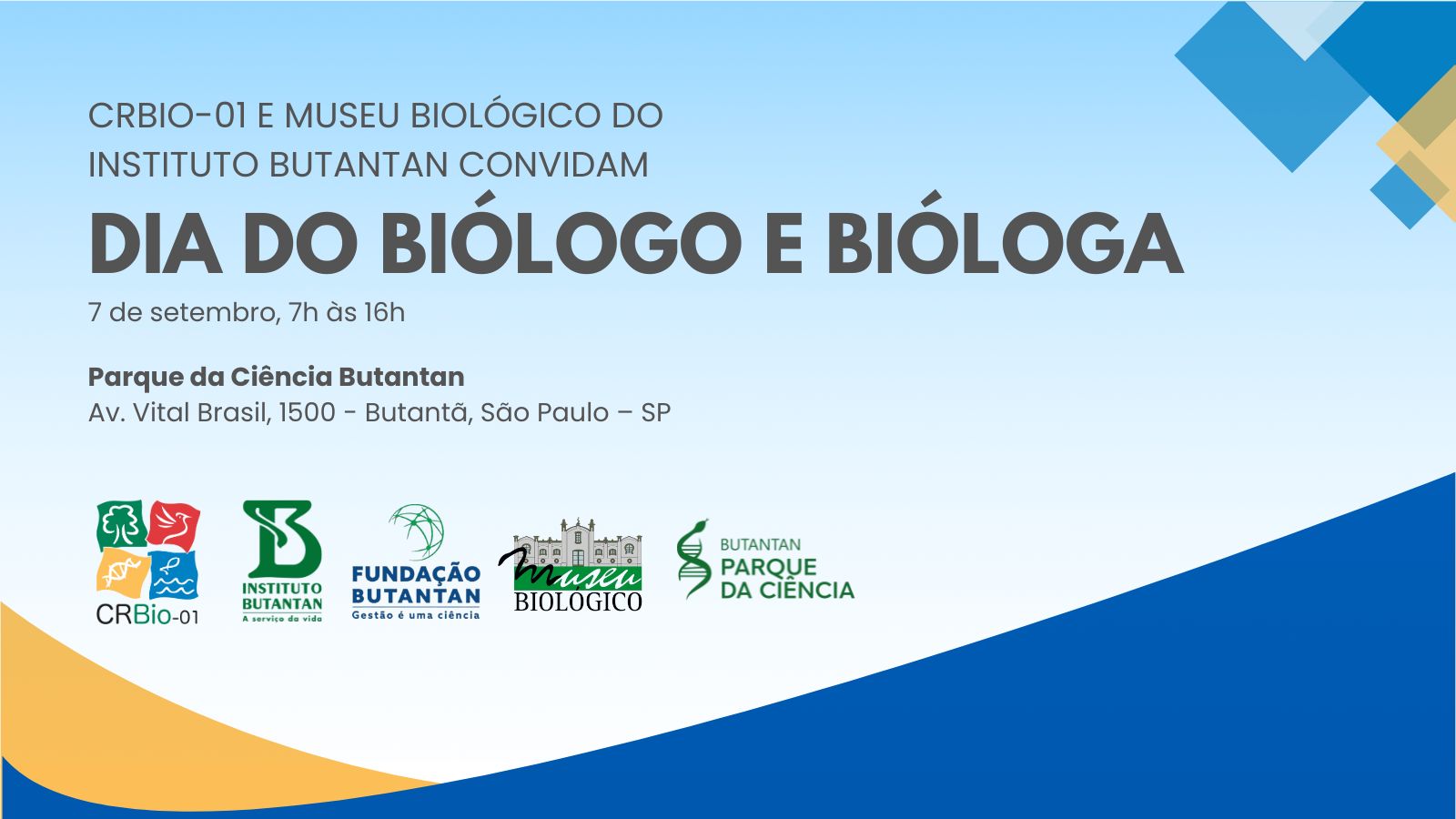 CRBio-01 e Museu Biológico do Butantan realizam atividade para o Dia do Biólogo e Bióloga