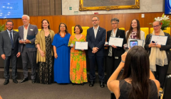 CRBio-01 participa de solenidade em homenagem aos profissionais da sa&uacute;de no Dia Nacional da Sa&uacute;de